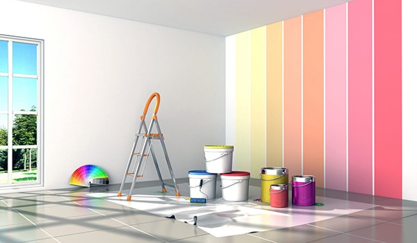 روش های رنگ آمیزی دیوار و اتاق